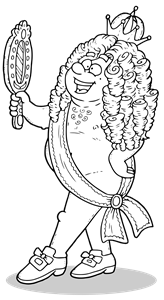 Ilustracja do lektury - H. Ch. Andersen - Nowe szaty cesarza