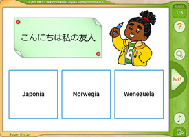 co jest ok - gra online dla uczniów klas 2-3 - poznajemy kultury świata - rodzaje pisma na świecie